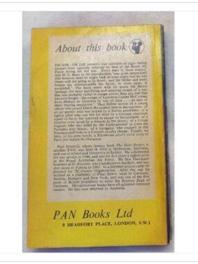 Escape - Or Die Authentic Stories of the R.A.F. Escaping Society Books 1972 PB